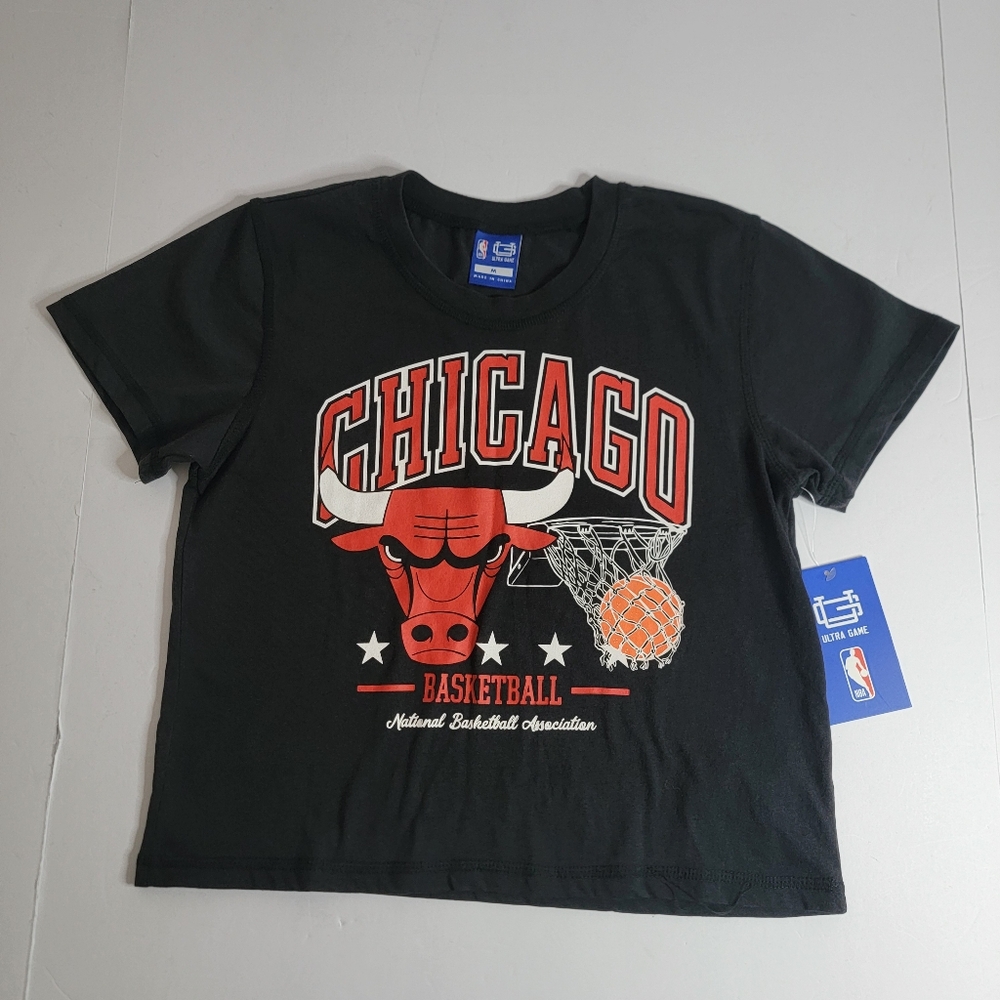 Chicago Bulls Women's Short Sleeve Lil Star Tee Shirt Size M